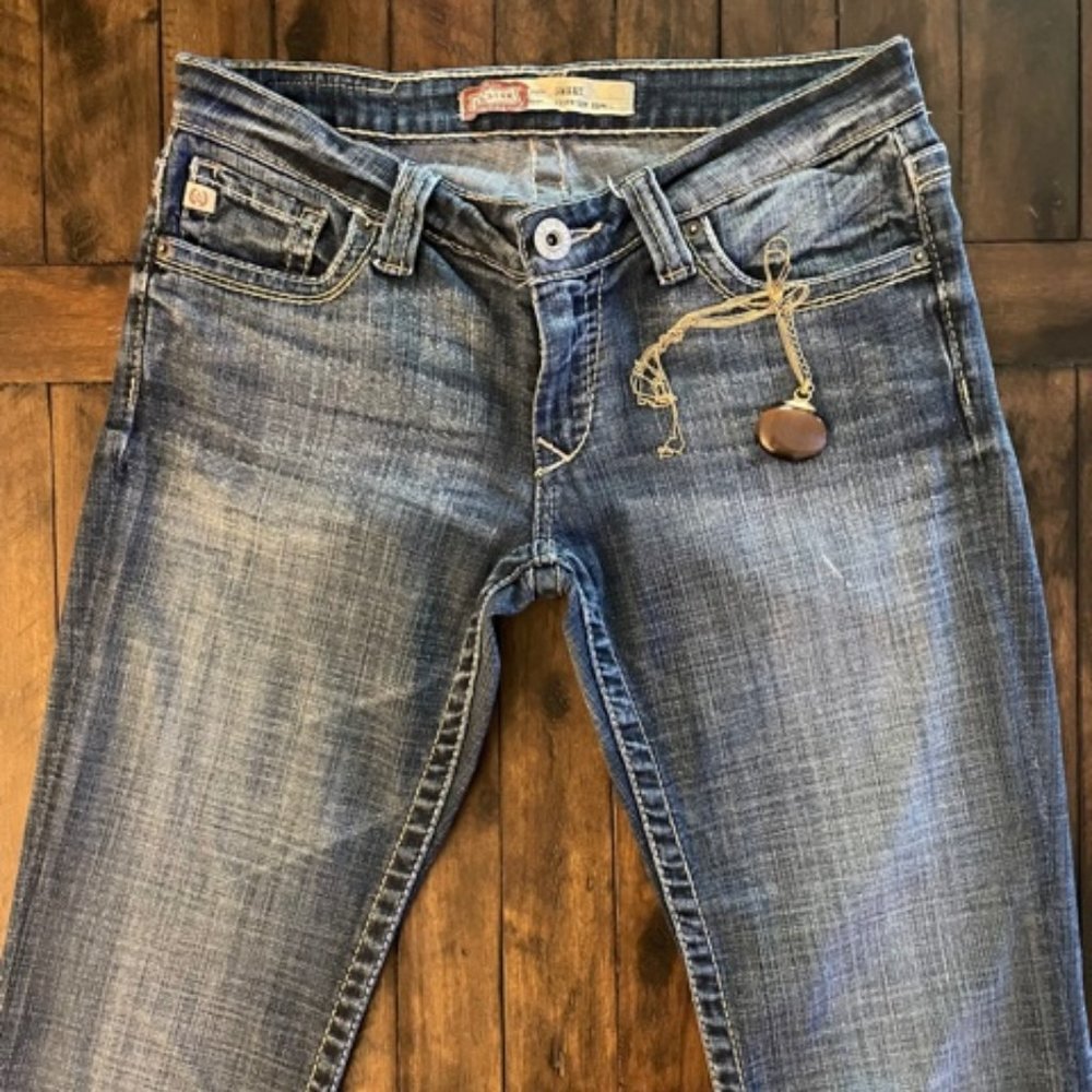 BIG STAR Sweet Ultra-Low Rise Bootcut Jeans 28 (Extra Long)